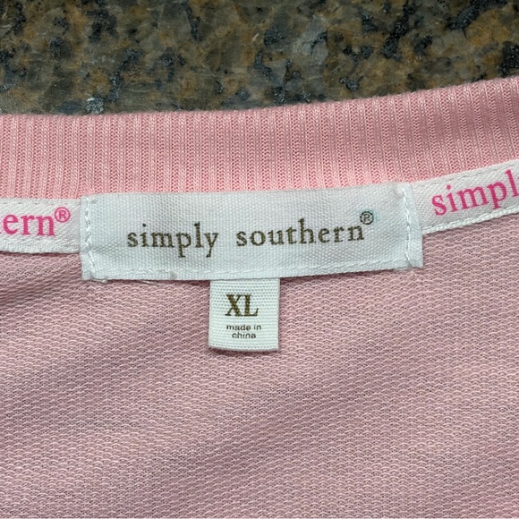Simply Southern Pink 'YAY FOR VACAY' Women's Sweatshirt - Picture 5 of 5